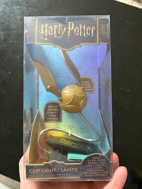 Harry Potter Golden Snitch book Clip Light - Gold